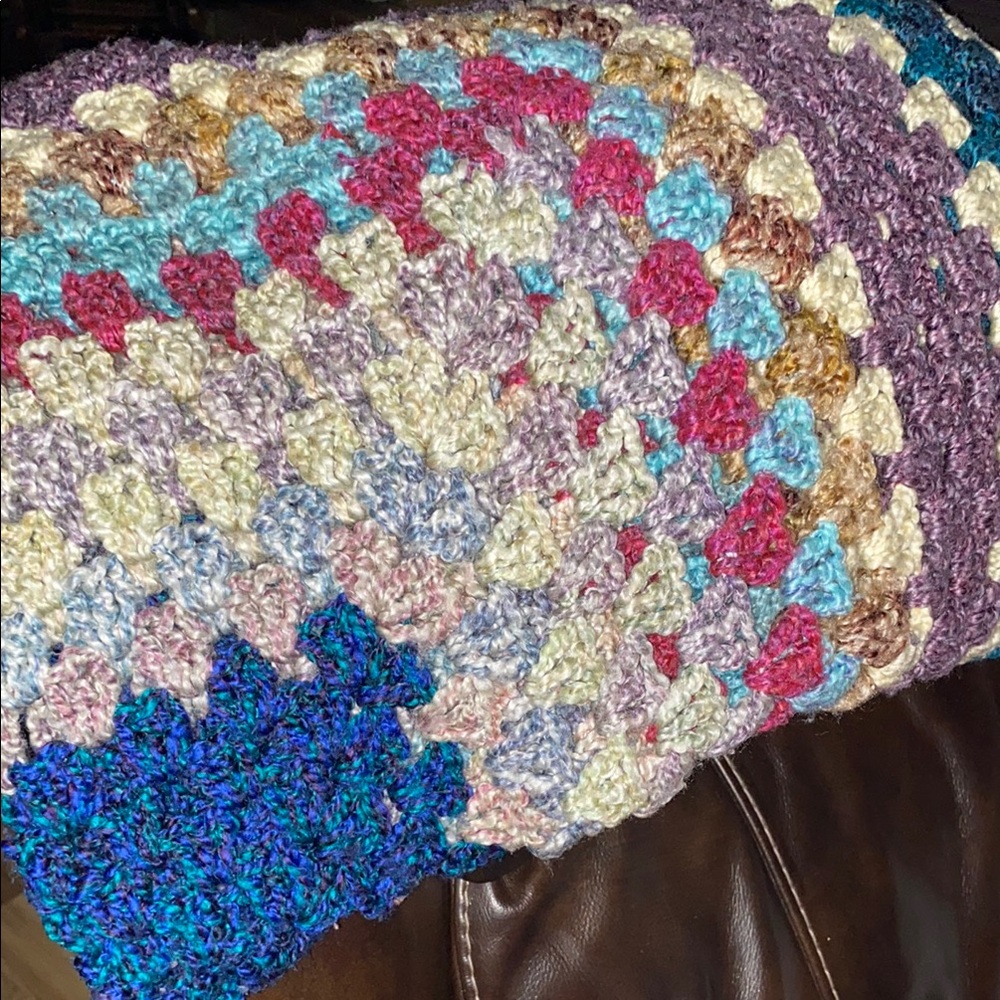Colorful Crochet Blanket